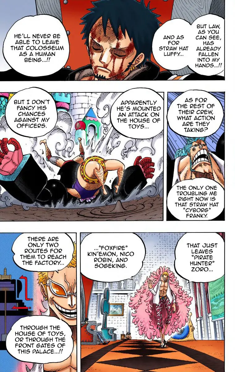 One Piece Digital Colored Chapter 734 image 17